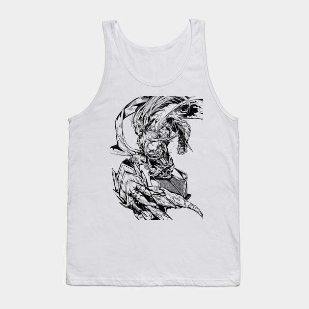 Monster Hunter Odogaron Tank Top by meltyrice